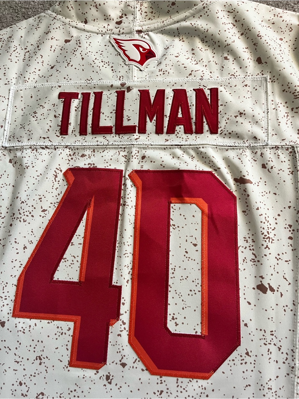 Arizona Cardinals Pat Tillman Rivalry Jersey Sz L - Picture 2 of 6